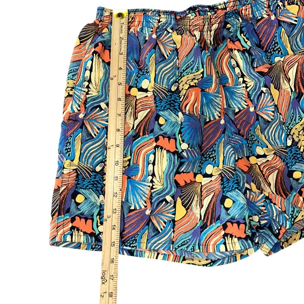 Patagonia Men's Nylon‎ Shorts L Green Elastic Waist Outdoor Hiking Casual 5